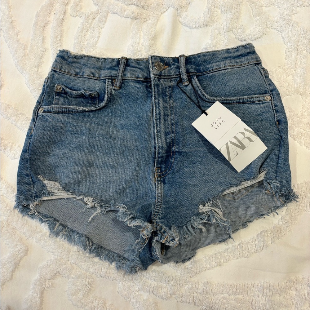 NWT Zara denim shorts